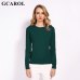 GCAROL New O Neck Women 30% Wool Sweater Candy Jumper Casual Stretch Fall Winter Basic Render Knit Pullover S-3XL