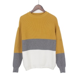 GIGOGOU Multicolor Thick Women Sweater Autumn Winter Warm Pullover Sweater Outwear Casual Warm Female Jumper Top