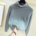 GIGOGOU Thick Turtlneck Cowl Neck Women Sweater Streetwear Knitted Pullovers Top Autumn Winter Clothes Christmas Sweater Pull