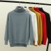 GIGOGOU Turtleneck Women Sweater Winter Warm Female Jumper Thick Christmas Sweaters Ribbed Knitted Pullover Top Pull Hiver Femme