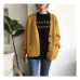 H.SA 2019 Women Cardigans Sweater V neck Solid Loose Knitwear Single Breasted Casual Knit Cardigan Outwear Winter Jacket Coat