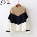 H.SA Winter Pull Sweaters Women 2017 Fashion Loose Jumpers Korean Pullovers Knitting Pullovers Thick Christmas Sweater Unif