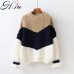 H.SA Winter Pull Sweaters Women 2017 Fashion Loose Jumpers Korean Pullovers Knitting Pullovers Thick Christmas Sweater Unif