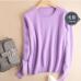 High Quality 2019 Autumn Winter Cashmere cotton Blended Knitted Women Sweaters And Pullovers Jersey jumper pull femme hiver