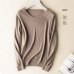 High Quality 2019 Autumn Winter Cashmere cotton Blended Knitted Women Sweaters And Pullovers Jersey jumper pull femme hiver