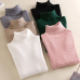 High Quality Women Sweater Tricots Turtleneck Pullover Winter Tops Solid Cashmere Sweater Autumn Female winter Sweater Pull