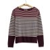 INMAN Women 2019 Spring Autumn NEW All-match  Casual O-Neck Striped Pullover Sweater Long Sleeve Autumn Knitting Tops