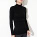 INS 2019 Autumn New fashion Women ladies Turtleneck soft thin sweater femme korean pull tight casual knit ribbed jumper clothes