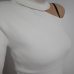 Knitted Sweater Off Shoulder Pullovers Sweater for Women Long Sleeve Turtleneck Female Jumper Black White Gray Sexy Clothing