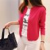 Korean women's sweater cardigan sweater coat a thin and short paragraph 2019 Hitz air jacket