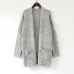 Laamei 2018 Autumn Winter Fashion Women Long Sleeve Loose Knitting Cardigan Sweater Women Knitted Female Cardigan Pull Femme