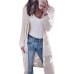 Laamei New European Women Autumn Split Slim Cardigan Long Sleeve Loose Asymmetric Batwing Pocket Thicken Cardigan Women Sweaters