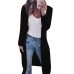 Laamei New European Women Autumn Split Slim Cardigan Long Sleeve Loose Asymmetric Batwing Pocket Thicken Cardigan Women Sweaters