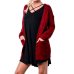 Laamei New Long Cardigan Women Long Sleeved Knit  Jumper Cardigans Autumn Winter Women Sweaters 2018  Mujer Invierno