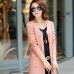 Long Autumn Cardigan With Pockets Female Long Sleeve Knitted Cardigans Feminino Tops Plus Size Pink Cardigan Sueter Mujer