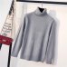 Marwin 2019 Autumn Winter Thick Turn-down Collar High Elasticity Casual Pullovers Female Thick Turtleneck Knitted Women Sweater