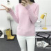 Neploe Women O neck Pullover Sweater 2019 Autumn Winter Korean New Solid Basic Knitted Sweater Female Fashion Wild Knitwear66205