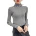 New 2018 Autumn and Winter Women Pearl Beaded Sweater O-Neck Long Sleeve Slim Women Knit Sweater and Pullover SW854