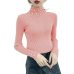 New 2018 Autumn and Winter Women Pearl Beaded Sweater O-Neck Long Sleeve Slim Women Knit Sweater and Pullover SW854