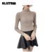 New 2018 Autumn and Winter Women Pearl Beaded Sweater O-Neck Long Sleeve Slim Women Knit Sweater and Pullover SW854