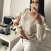 New Autumn Bow Hollow Out Stylish Womens Winter Long Sleeve Sweater Ladies Warm Sweater Jumper Pullover Tops Knitwear HOT