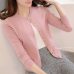 New Spring Summe 2019 Women Knit Cardigan Sweater Casual Short Coat Female A Little Shawl Thin Knitted Jacket Elegant Outerwear