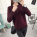 OHCLOTHING 2017 new spring Korean Short all-match winter sweater knitted shirt with long sleeves loose women sweater pullover