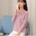 OHCLOTHING In the spring of 2018 new women's long sleeved Pullover female loose knit short shirt coat blouse