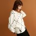 ONLY  womens' winter new loose rope lace knit sweater Trendy diamond lattice Tie-up design|118324560