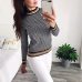 ONLYSVTER Women Pullover Sweater Jacquard Knitwear Long Sleeve O Neck Soft Thick Jumper Euro Christmas Sweaters Top Pull Femme