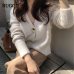 RUGOD Solid Elegant Women Cardigans Casual V-Neck Knitted Women Sweaters Slim Autumn Winter Clothes jersey mujer invierno 2019