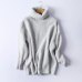 RejinaPyo Women Oversize Basic Knitted Turtleneck Sweater Female Solid Turtleneck Collar Pullovers Warm 2018 New Arrival