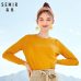 SEMIR 2019 Cashmere Knitted Sweater Women Pullovers Turtleneck Autumn Winter Basic Women Sweaters Korean Style Slim Fit Black