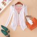 Sexy Lace Cardigans Female Knitted Long Cardigan Spring Summer Women Sweaters Rebecas Mujer Blusas De Renda Top Gilet Femme