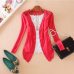 Sexy Lace Cardigans Female Knitted Long Cardigan Spring Summer Women Sweaters Rebecas Mujer Blusas De Renda Top Gilet Femme