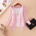 Sexy Lace Cardigans Female Knitted Long Cardigan Spring Summer Women Sweaters Rebecas Mujer Blusas De Renda Top Gilet Femme