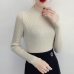 Shiny Lurex Autumn Winter Sweater Women Long Sleeve Pullover Women Basic Sweaters Turtleneck 2019 Korean Style Knit Tops Femme