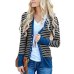 Striped Cardigan Women Sweater Long Sleeve V Neck Casual Knitted Cardigans Mujer 2019 Spring Autumn Winter Female Coat Plus Size