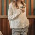 Super Chic Mario Jumper Cardigan Autumn winter Women Sweater Wool Mohair Jumper Top with Buttons