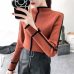 Sweater Female Soft Korean Style Skinny Winter Turtleneck Women Bodycon Basic Pullovers Long Sleeve Pull Femme Coat Female Top