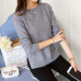 Sweater female Pullovers autumn of 2019 new sweater women's  long sleeved Pullover female loose knit short shirt coat blouse