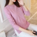 Sweater female Pullovers autumn of 2019 new sweater women's  long sleeved Pullover female loose knit short shirt coat blouse