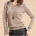 TAILOR SHEEP 2019 Cashmere wool Sweater Women solid color Pullover o-neck sweater female Long sleeve Knitted jumpers