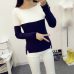 TIGENA Autumn Winter Sweater Women 2019 Knitted High Elastic Jumper Women Sweaters And Pullovers Female Black Pink Tops Ladies