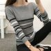 TIGENA Autumn Winter Sweater Women 2019 Knitted High Elastic Jumper Women Sweaters And Pullovers Female Black Pink Tops Ladies