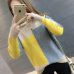 TIGENA Contrast Color Winter Sweater Women 2019 Long Sleeve Jumper Women Sweater and Pullover Knitted Sweater Female Pull Femme