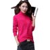 Turtleneck Sweater Female 2018 Autumn Winter Knitt Pullover Loose Long Sleeve Comfortable Soft Bottoming Shirt Female Sweater 47