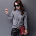 Turtleneck Sweater Female 2018 Autumn Winter Knitt Pullover Loose Long Sleeve Comfortable Soft Bottoming Shirt Female Sweater 47