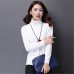 Turtleneck Sweater Female 2018 Autumn Winter Knitt Pullover Loose Long Sleeve Comfortable Soft Bottoming Shirt Female Sweater 47