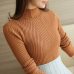 Turtleneck Sweater Women Fashion 2019 Autumn Winter Black Tops Women Knitted Pullovers Long Sleeve Jumper Pull Femme Clothing